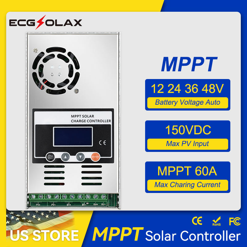 Drone Solar Charger - ECGSOLAX 60A MPPT 태양광 충전 컨트롤러