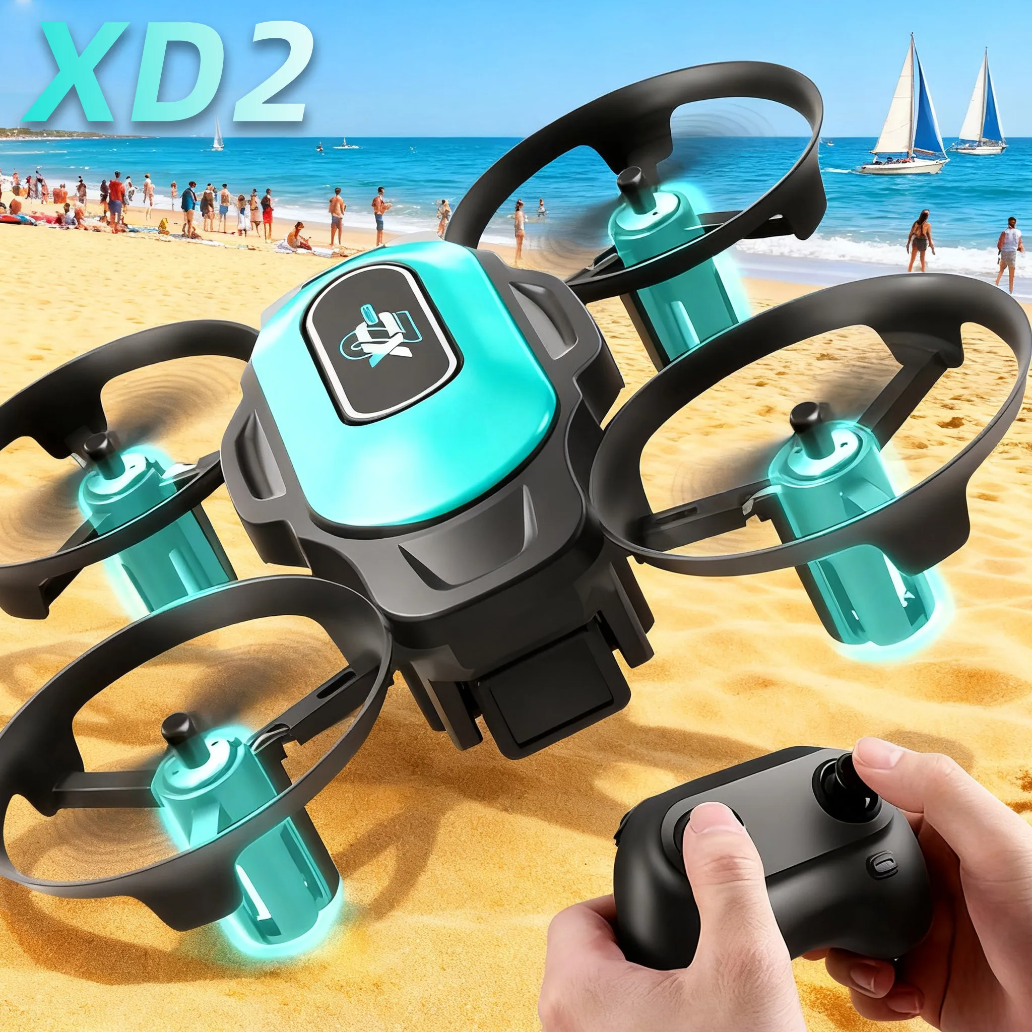 Drone Remote Controller Lanyard - XD2 미니 드론, 360 ° 스턴트