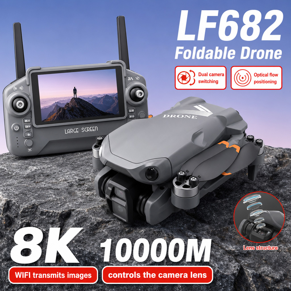 Drone Remote Controller Lanyard - 항공 사진 촬영 LF682 드론 8K