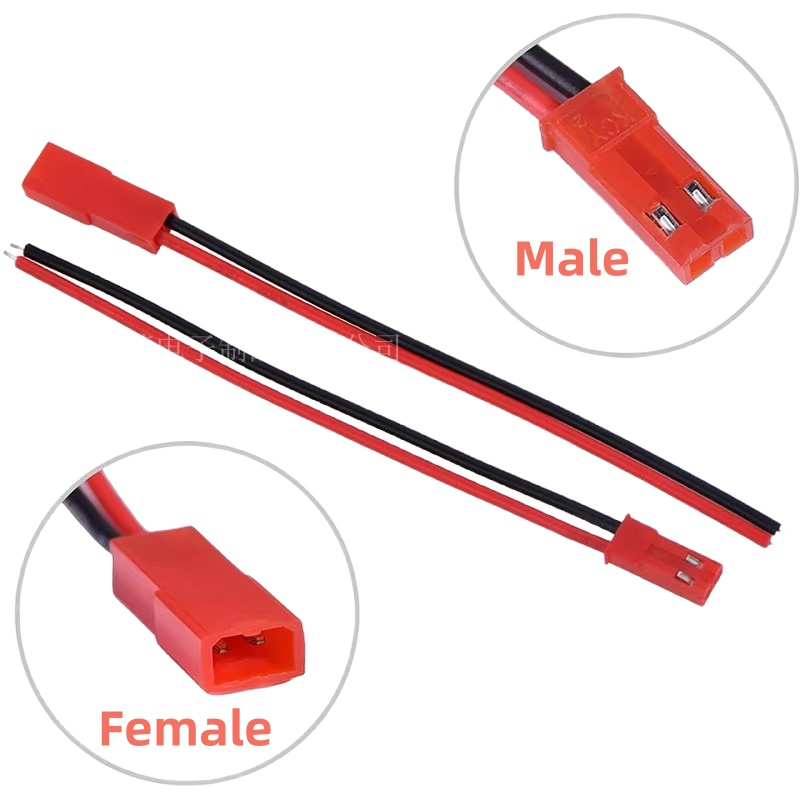 Drone Battery Adapter - 20개 10쌍 JST 2P 커넥터 키트