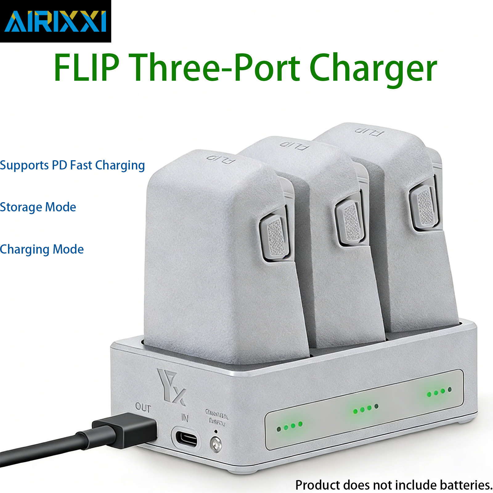 Drone Charging Hub - Dji Flip Drone Pd용 새로운 3포트