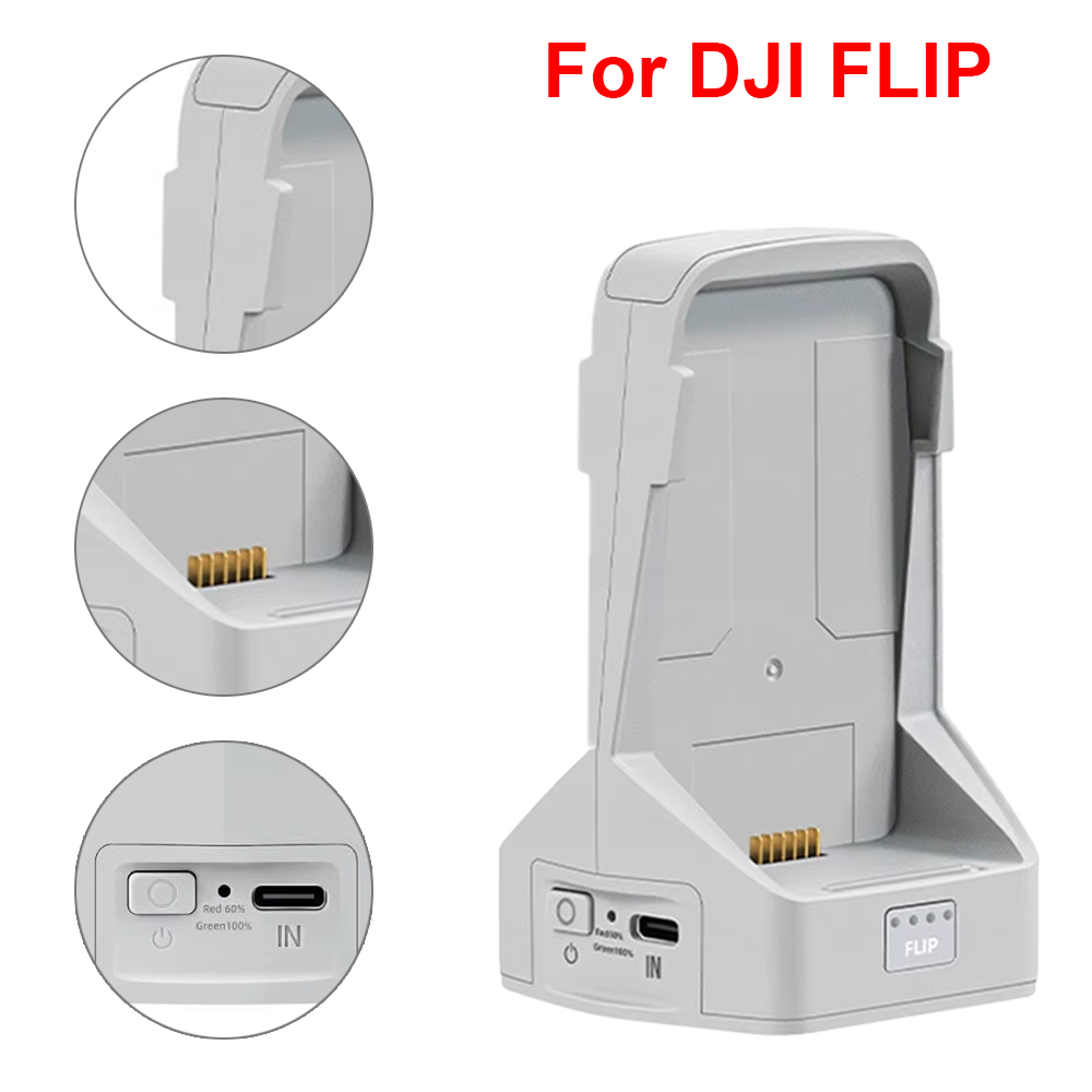 DJI 플립 양방향 충전 허브 수직 버틀러 보조 배터리 - Drone Power Bank 리뷰 및 가격