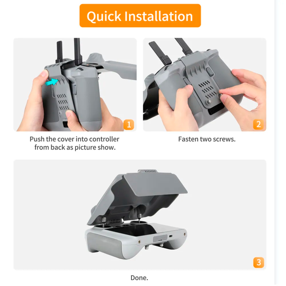 DJI RC/RC2 리모컨용 화면 보호 쉘, DJI F - Drone Carrying Case 리뷰 및 가격