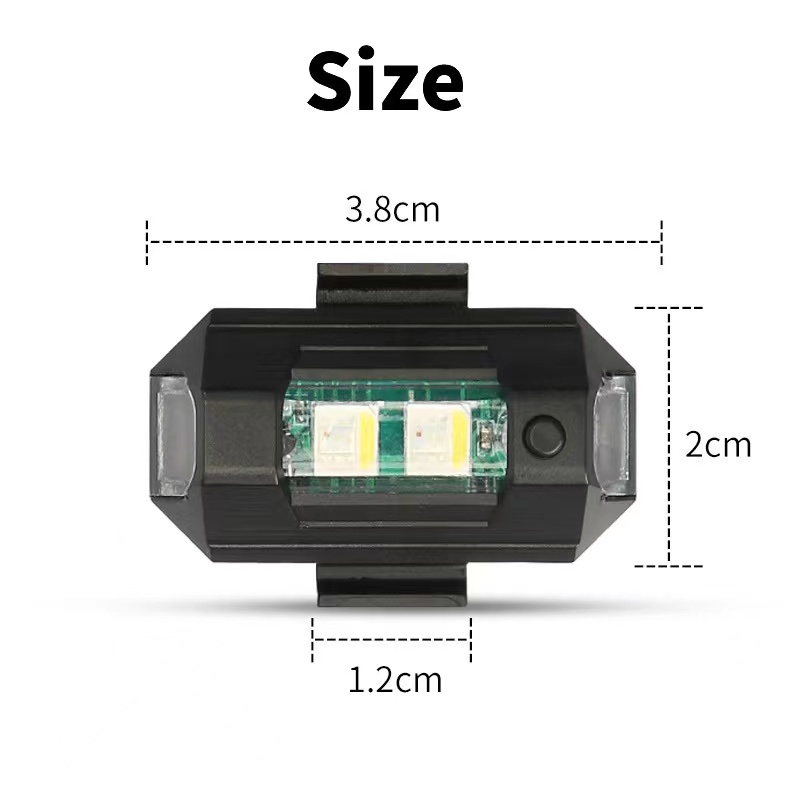 오토바이 조명 드론 스트로브 라이트 USB LED 충돌 - Drone Beacon Light 리뷰 및 가격