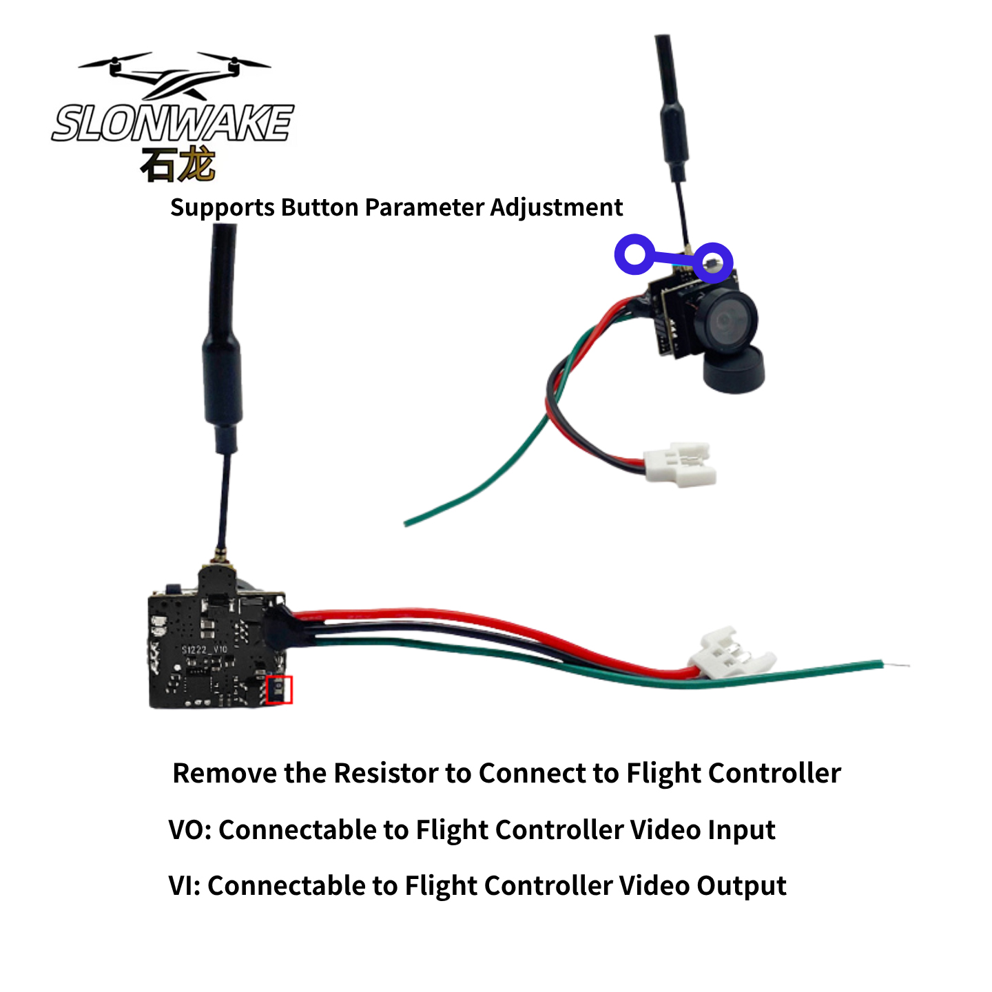SLONWAKE 5.8G 아날로그 비디오 전송 카메라  - Drone Controller Screen 리뷰 및 가격
