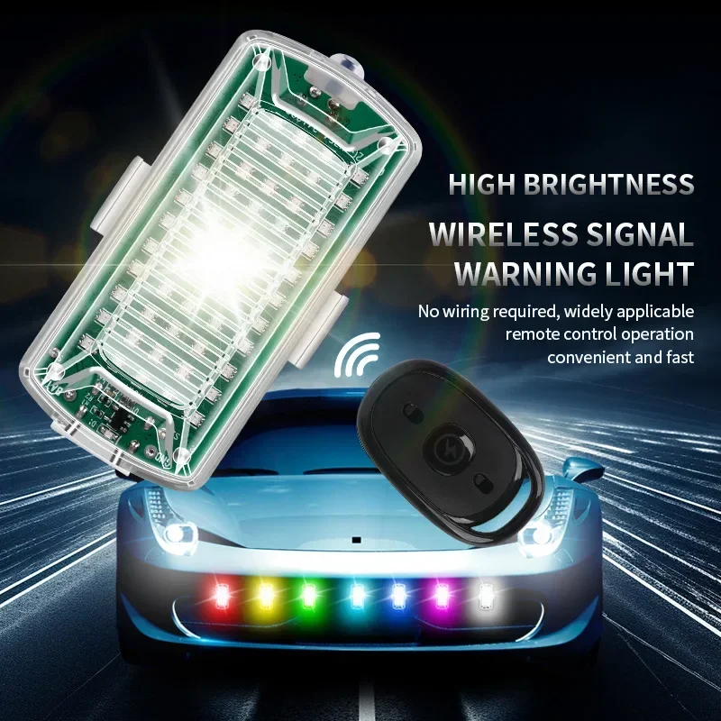 오토바이 자동차 자전거용 무선 LED 드론 스트로브 라 - Drone Beacon Light 리뷰 및 가격
