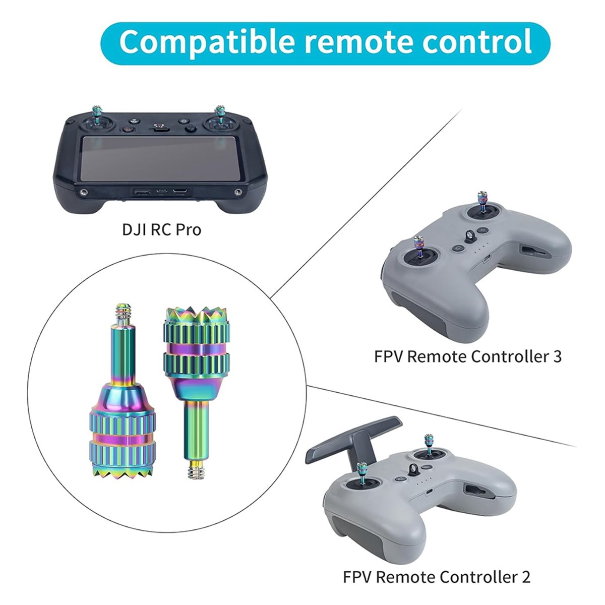 DT75BG 4PCS 금속 제어 조이스틱 로커 스틱 엄 - Drone Control Stick 리뷰 및 가격