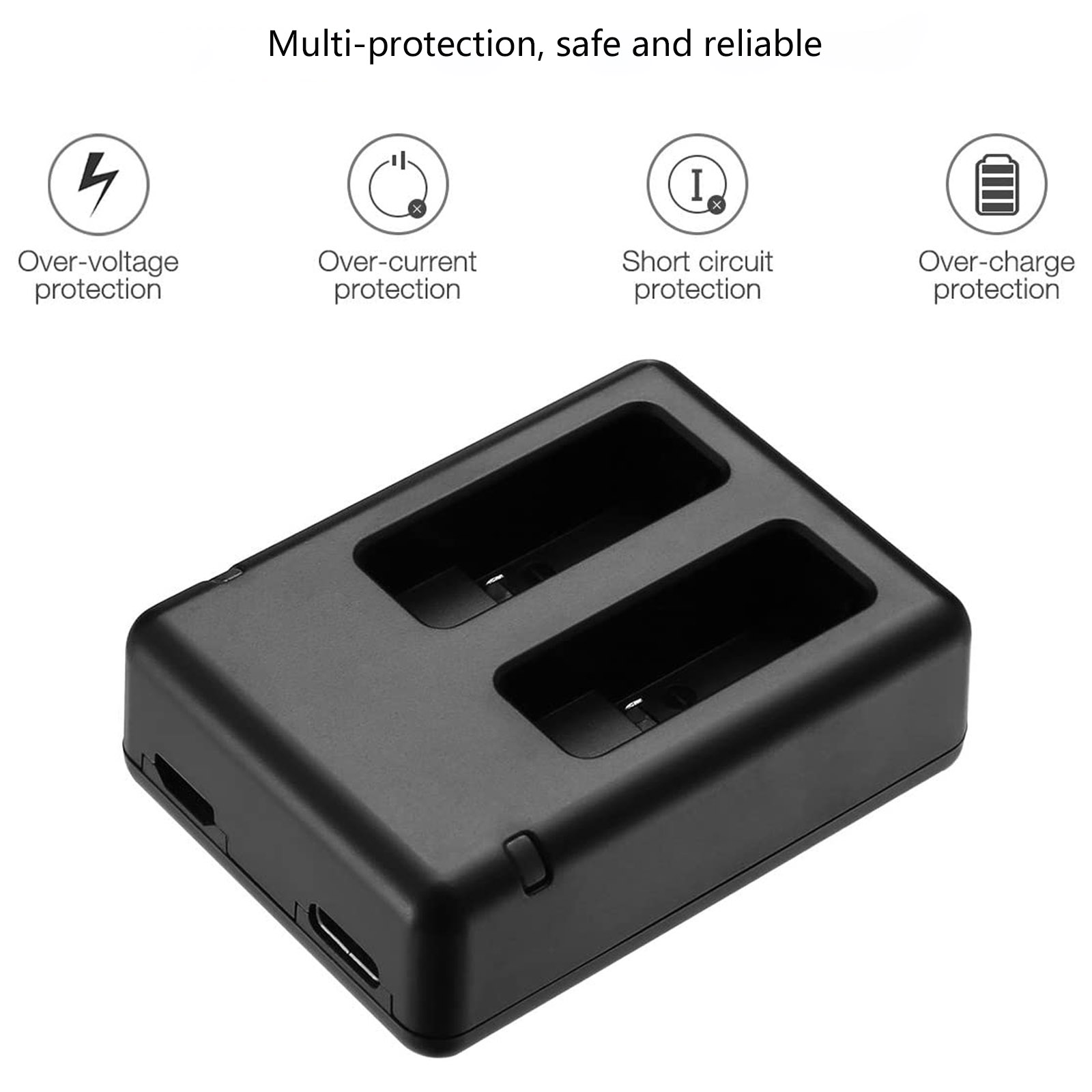 고프로 히어로 5 충전기 AHDBT-501 배터리 듀얼 - Drone Battery Charger 리뷰 및 가격