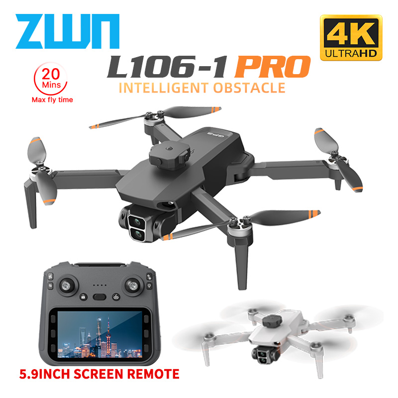 L106-1PRO GPS 전문가용 드론 4K HD 카메 - Drone Controller Screen 리뷰 및 가격