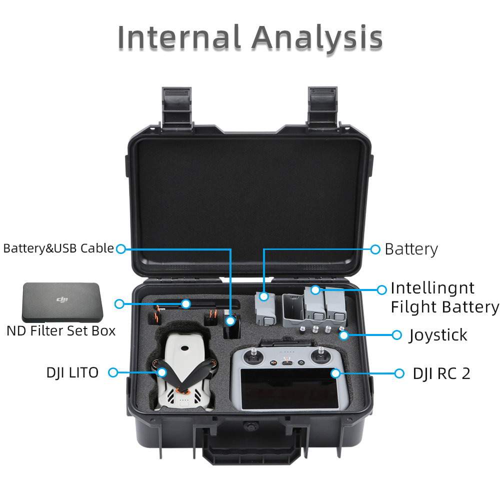 DJI LITO 1 X1 드론 하드쉘 보관 케이스 휴대 - Drone Controller Hood 리뷰 및 가격
