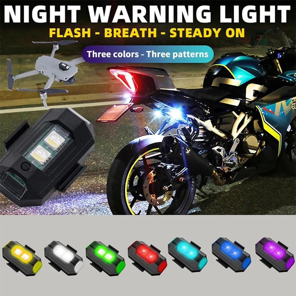 2PCS 미니 LED 스트로브 조명 장식, 7 색 LE - Drone Beacon Light 리뷰 및 가격