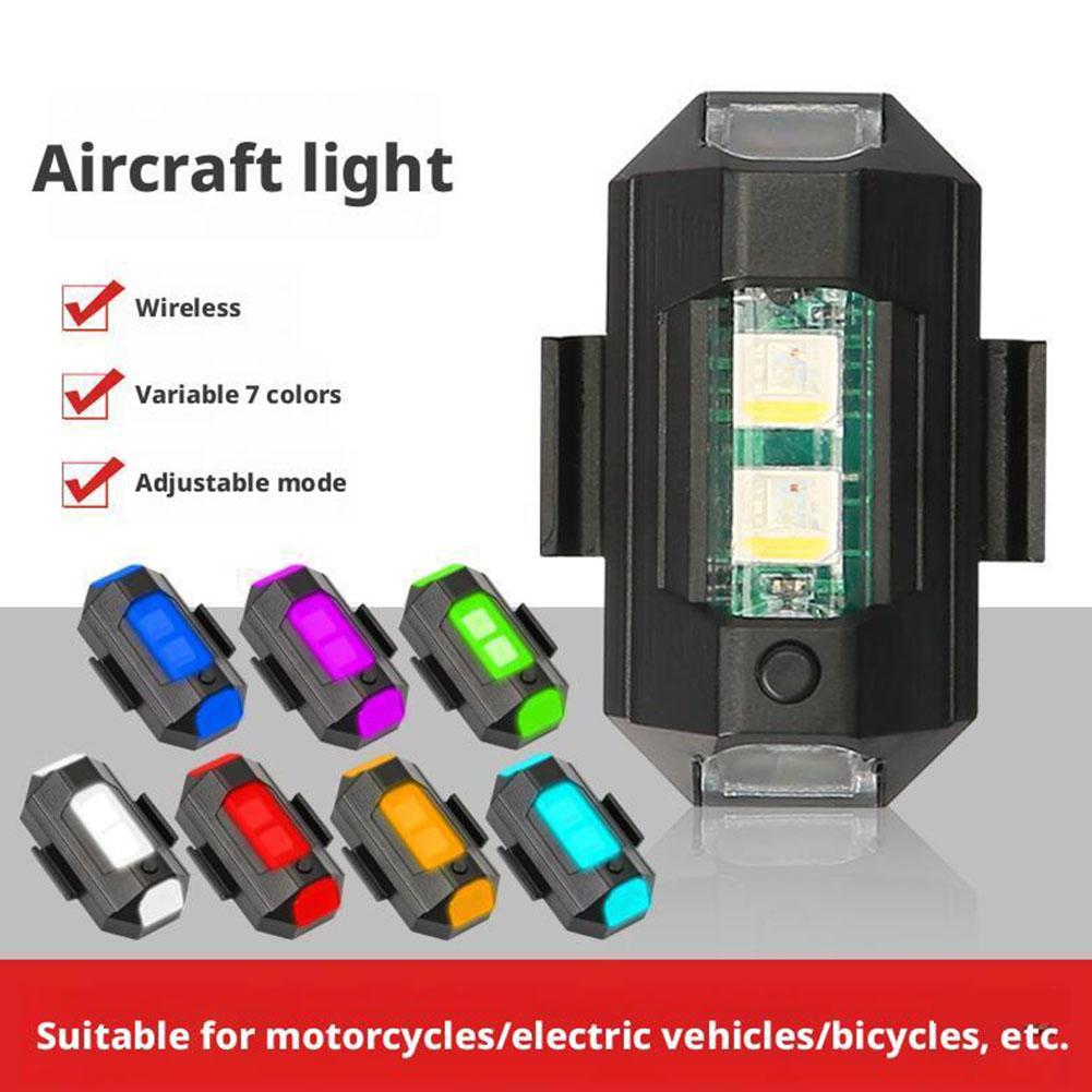 2PCS 미니 LED 스트로브 조명 장식, 7 색 LE - Drone Beacon Light 리뷰 및 가격