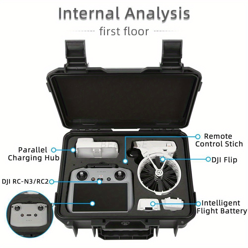 DJI Flip 하드쉘 보관 케이스, RC N3/RC  - Drone Hard Shell Case 리뷰 및 가격