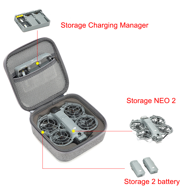 DJI NEO 2 충격 방지 케이스 하드 쉘 케이스 휴 - Drone Hard Shell Case 리뷰 및 가격