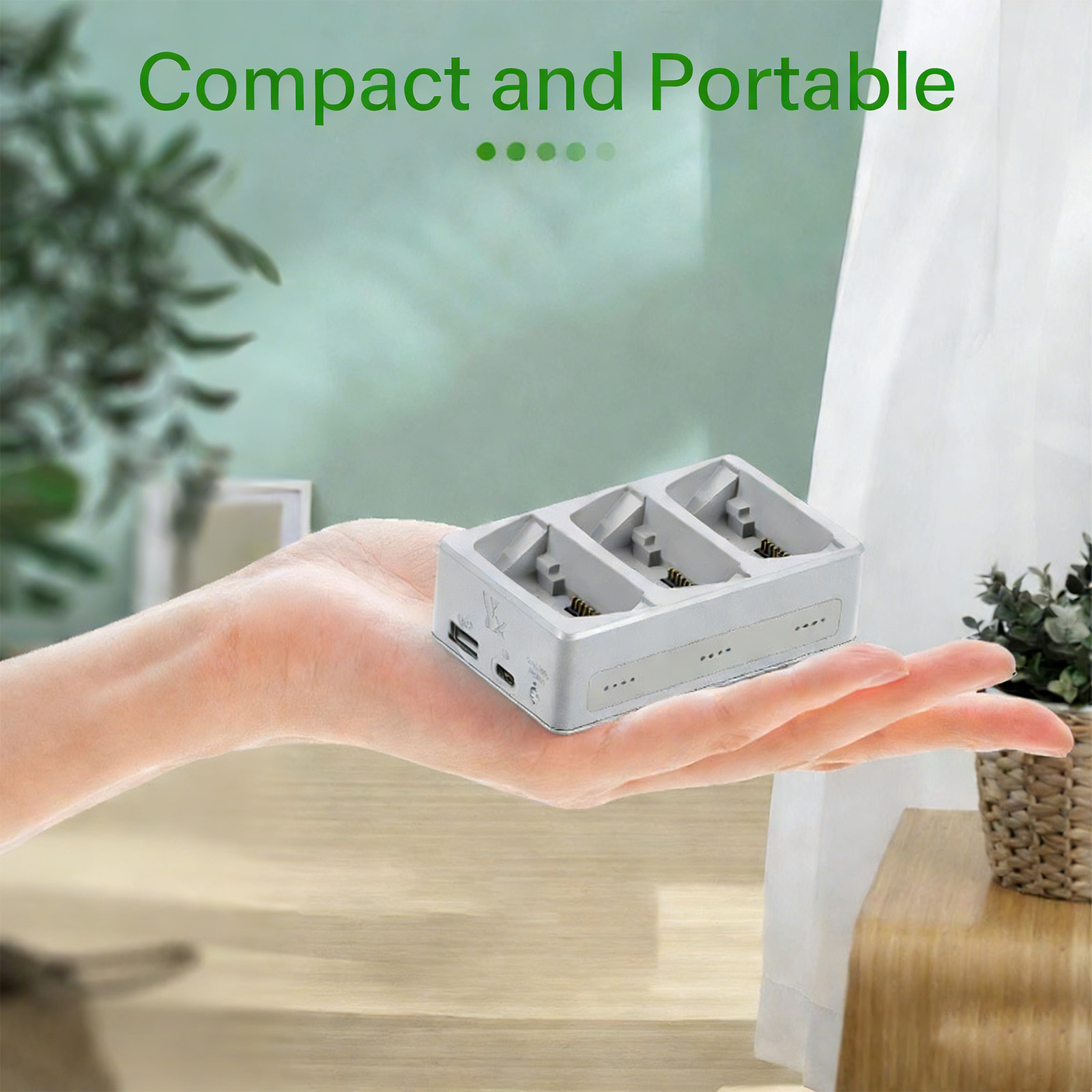 Dji Flip Drone Pd용 새로운 3포트 배터리 - Drone Charging Hub 리뷰 및 가격