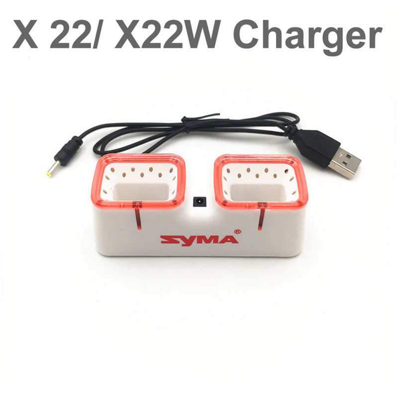 Syma X22 X22W 드론 배터리용 듀얼 USB 고 - Drone Battery Charger 리뷰 및 가격
